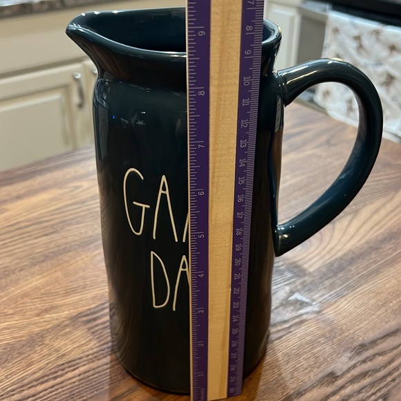 Rea Dunn Blue Game Day Drink Pitcher - Picture 3 of 4